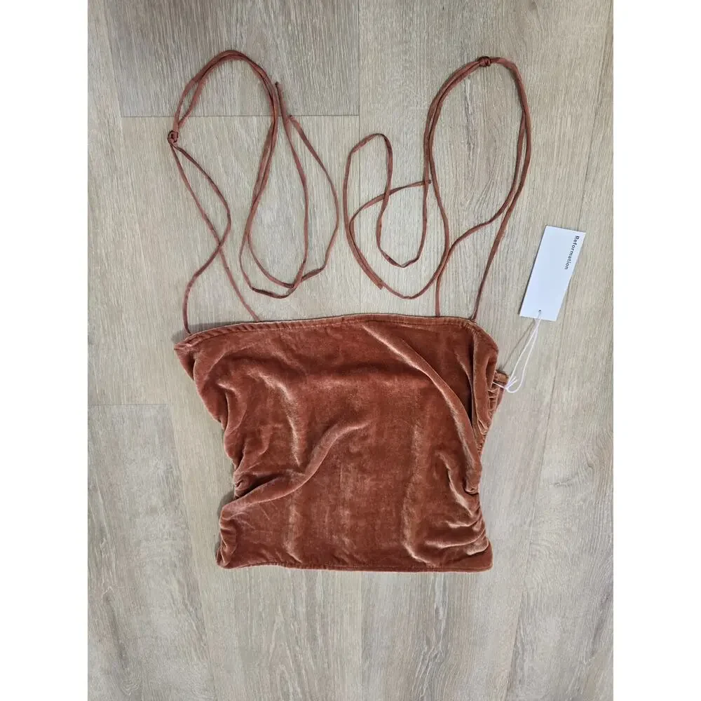 Reformation velvet piece